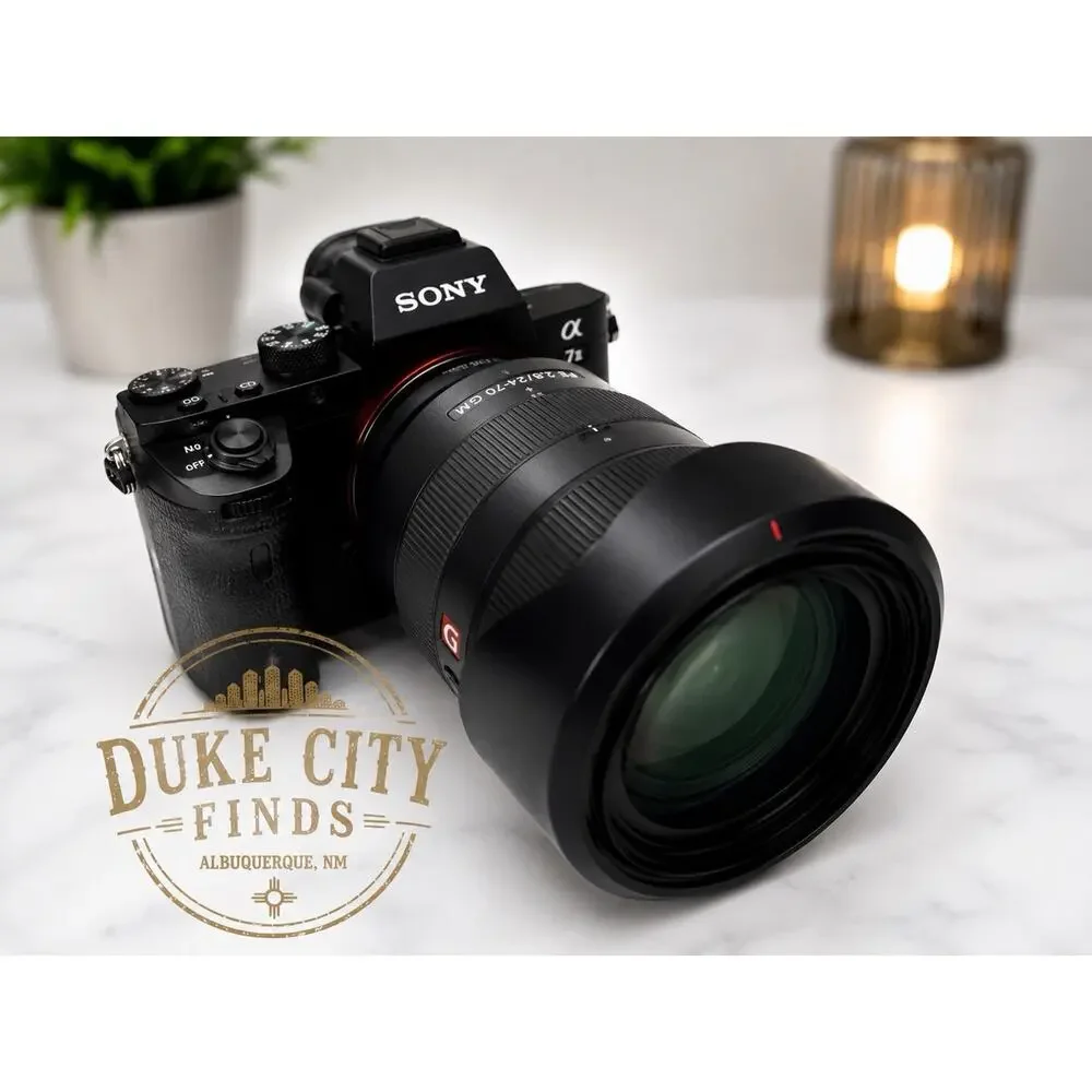 Sony Alpha A7 II + Sony FE 24-70mm F2.8 GM Lens Battery Charger Tested